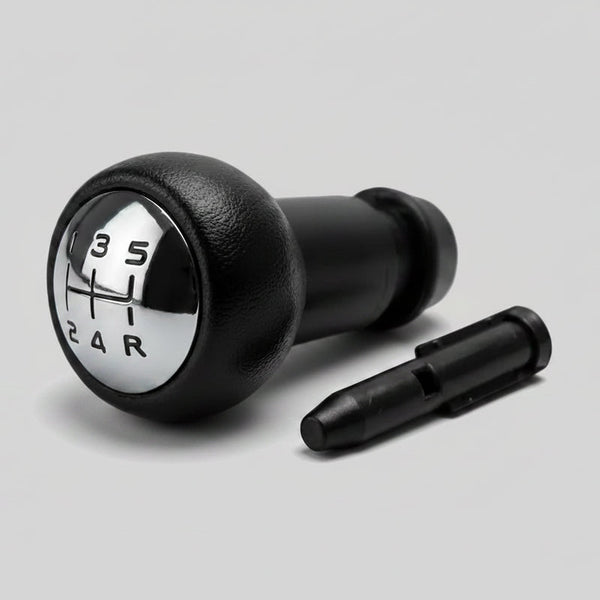 Pommeau de vitesse 207 - 5 vitesses - Noir & Alu