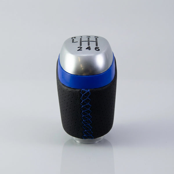 Pommeau de vitesse clio 4 - 6 vitesses - Noir et bleu